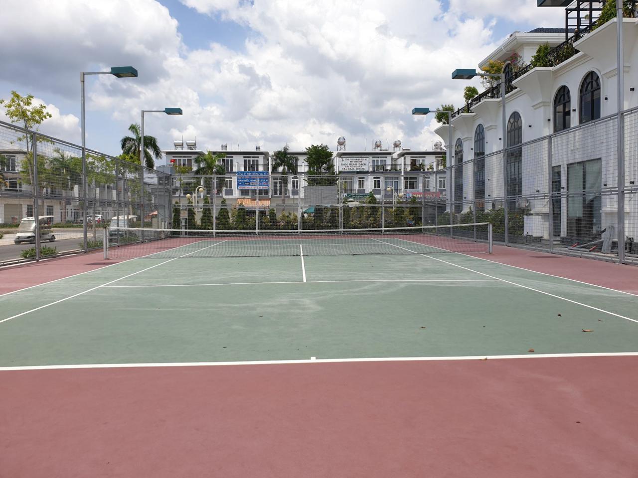 Sân tennis đã đưa vào sử dụng