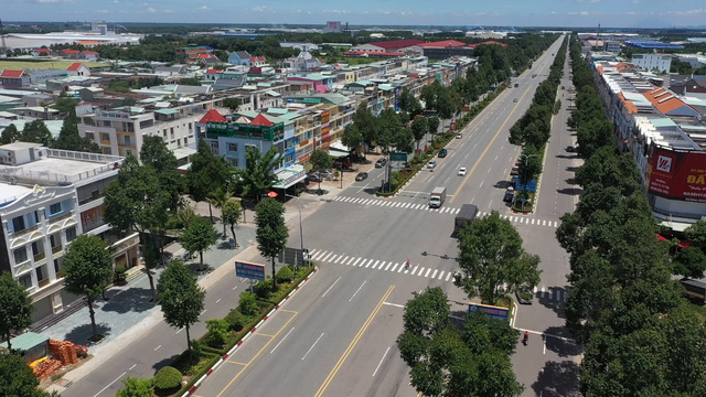 Hạ tầng của huyện Bàu Bàng ngày càng được quy hoạch đồng bộ hơn