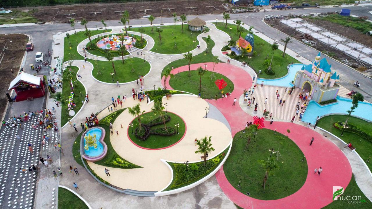 Dự án Phúc An Garden sở hữu 4 công viên nội khu