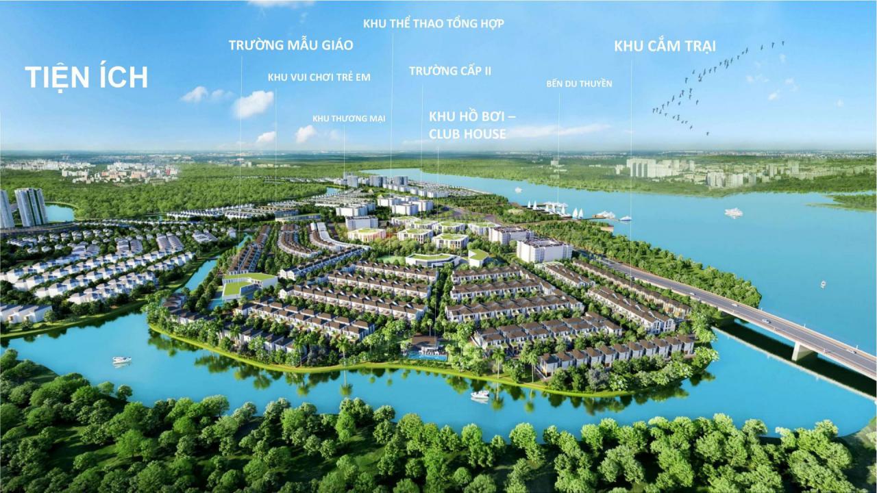 Các dự án bất động sản nổi bật ở Đồng Nai không thể không kể đến khu đô thị Aqua City