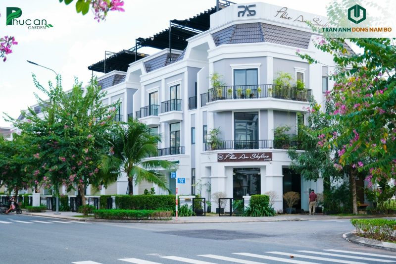 Quán cà phê siêu xinh trong dự án
