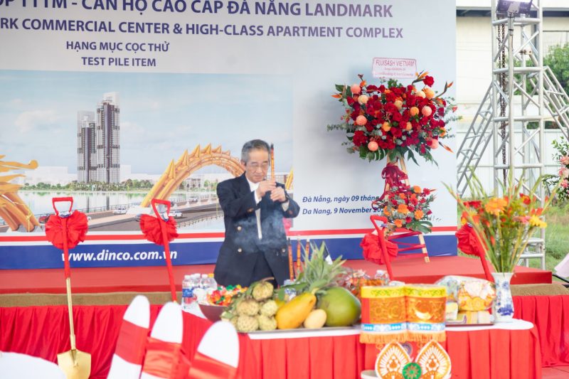 Hình ảnh khởi công tòa nhà Landmark Đà Nẵng