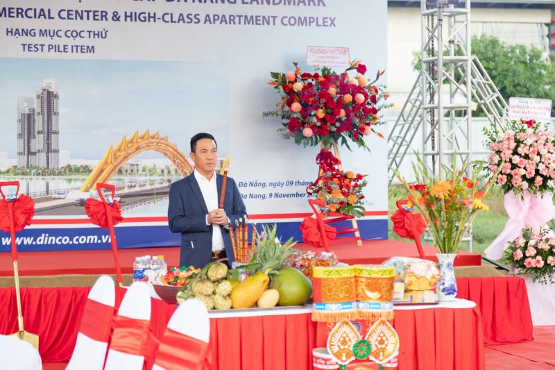 Hình ảnh khởi công tòa nhà Landmark Đà Nẵng