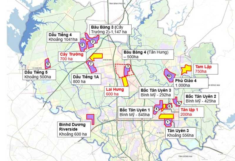 Tầm nhìn công nghiệp Bàu Bàng đến năm 2030