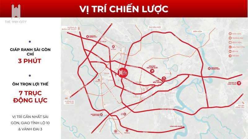 Vị trí toạ lạc mặt tiền đường Tỉnh lộ 10